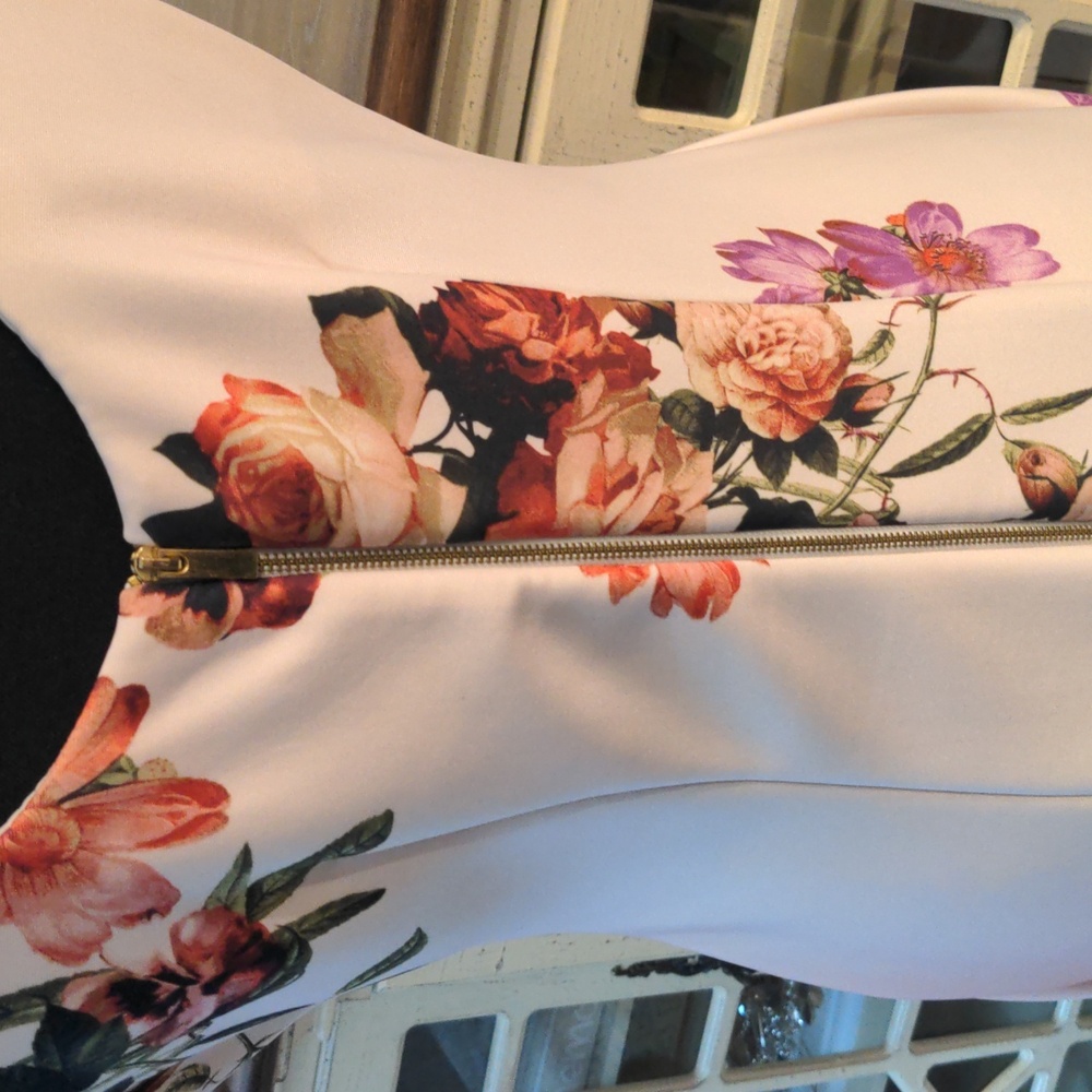 Worthington floral blush pink sheath dress - Picture 4 of 7